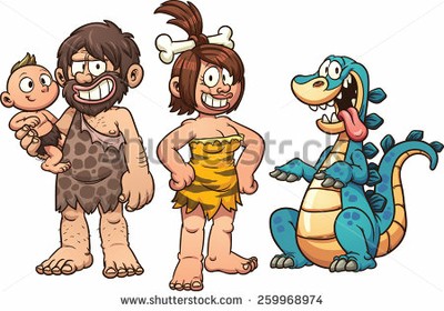 caveman family